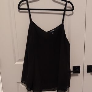 Torrid Elegant Black Camisole Top